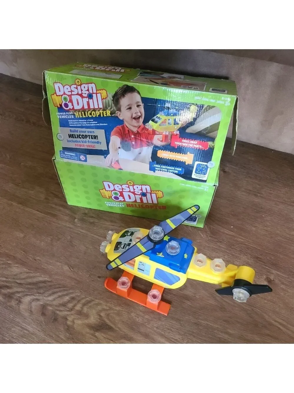 Educational Insights Helicopter Toy Design Drill